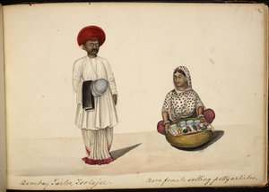 Alfaiate de Bombaim; Bohori vendedora de mulheres de Indian School