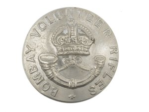 Button, Bombay Volunteer Rifles, 1901-1947 de Indian School