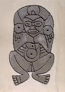 Cópia de um motivo índio taino de Indian School