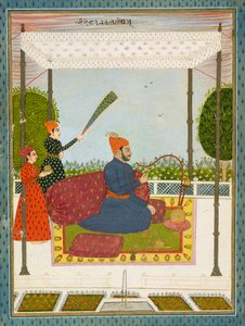 Diwan Nawal Singh, Primeiro Ministro de Datia, c.1750 de Indian School