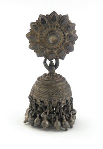 Brinco (jhumka) (prateado) de Indian School