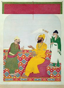 Guru Govind Singh (1666-1708) 1815-25 de Indian School
