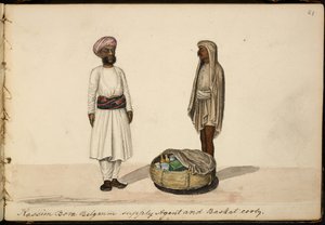 Kassim Bohori, Agente de Aprovisionamento. Belgaum de Indian School