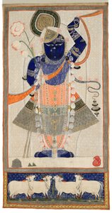 Krishna como Shri Nathji de Indian School