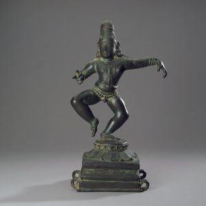 Sambandar, Criança São Devotos de Shiva, c.1100 (liga de cobre)
