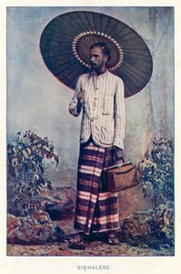 Nativos da Índia: cingalês (foto colorida)