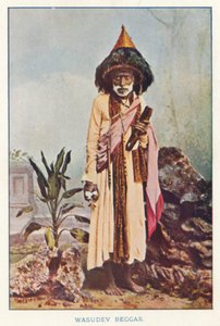 Nativos da Índia: Wasudev Beggar (foto colorida)