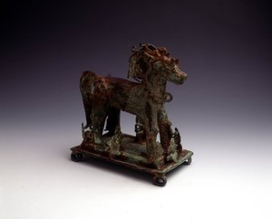 Cavalo de Bronze - Reino de Madjiapahit de Indonesian School