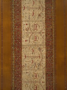 Saia cerimonial (tapis) de Indonesian School