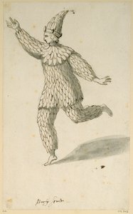 Um espírito arejado (caneta e tinta sobre papel) de Inigo Jones