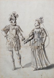 Influências das Estrelas (caneta e tinta sobre papel) de Inigo Jones