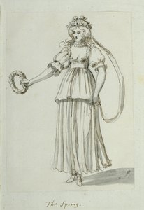 A mola (caneta e tinta sobre papel) de Inigo Jones