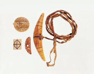 Equipamento de pesca inuit
