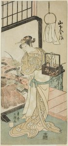 Tea Ac and r Yamashita Kinsaku Good As Ome, Esposa de Friendly, Member Te Pay Pay To Nue Forest One Night Target, Performance To Nakamura Te E Venth Gate , 1770 de Ippitsusai Bunchō