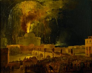 La Girandola: Fogos de artifício em Castel Sant