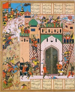 Xá Anushirvan captura a fortaleza de Saqila de Iranian Master