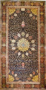O tapete de Ardabil, c.1540 de Iranian Master