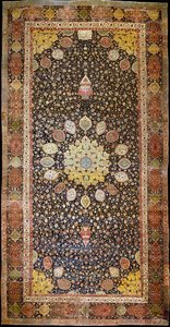 O tapete de Ardabil, c.1540 de Iranian Master