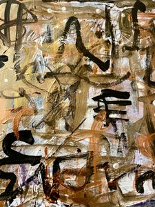 Textura caligráfica moderna