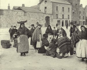 Fishmarket, Galway (foto a p/b) de Irish Photographer