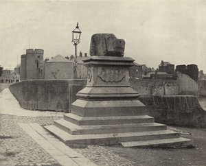 A Pedra do Tratado, Limerick (foto a p/b) de Irish Photographer