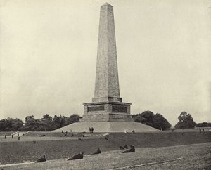 O testemunho de Wellington, Phoenix Park (foto a p/b)