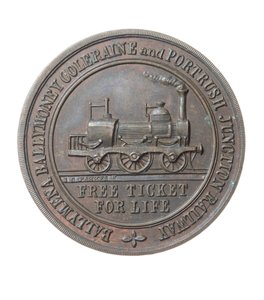 Passe de Director para a Ballymena, Ballymoney, Coleraine e Portrush Junction Railway, Irlanda de Irish School