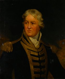 Almirante Charles Middleton, mais tarde Lord Barham (1726-1813), início do século XIX (óleo sobre tela) de Isaac (after) Pocock