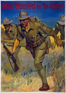 Homens procurados pelo exército, 1914