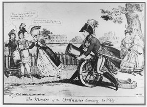 &39;O Mestre da Artilharia exercitando o seu Hobby&39;, 1819