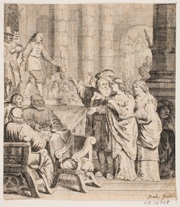 Composição com figuras em trajes do século XVII de Isaac Isaacsz