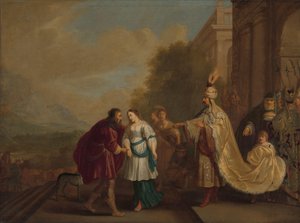 O Faraó devolve Sara a Abraão de Isaac Isaacsz