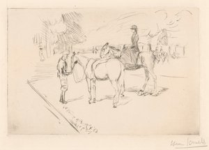Amazônia com companheira de Isaac Israels (signed by artist)