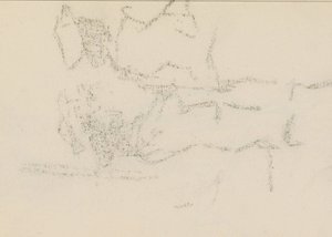Abklatsch do desenho a giz na página 13 de Isaac Israels