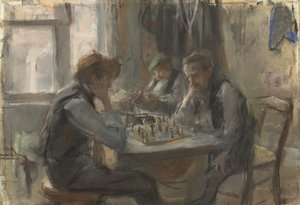 Os jogadores de xadrez de Isaac Israels