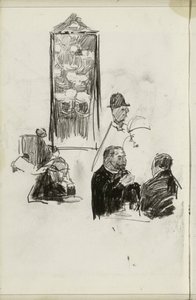 Homens em um estabelecimento de Isaac Israels