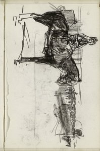 Cavaleiro, possivelmente um hussardo de Isaac Israels