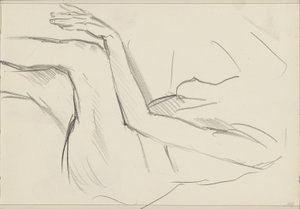 Nua Feminina Sentada de Isaac Israels