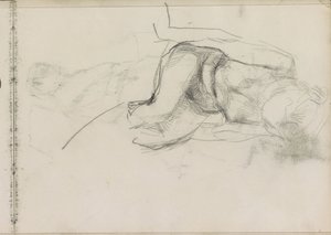 Nua Feminina Sentada de Isaac Israels