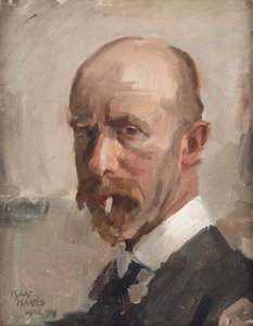 Auto-retrato com cigarro, 1909.