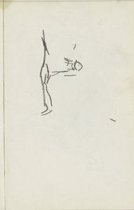 Estudo, possivelmente um estudo de figura de Isaac Israels