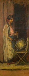 The Egyptian Drummer Girl (óleo sobre tela) de Isaac Israels