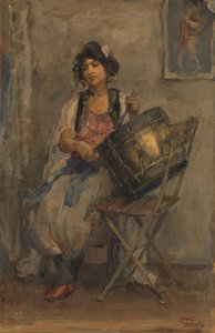A Senhora Baterista de Isaac Israels