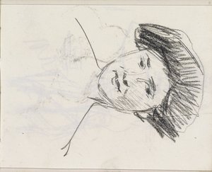 Cabeça da mulher de Isaac Israels