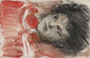 Cabeça da fêmea, olhando para a esquerda de Isaac Israels