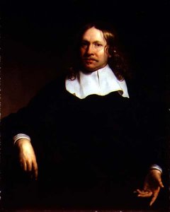Retrato de um cavalheiro (óleo sobre tela) de Isaac Luttichuys