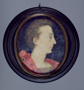 Henrique, Príncipe de Gales (1594-1612) c.1610 (wc em pergaminho) de Isaac Oliver