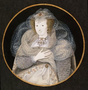Retrato de Frances, condessa Howard de Isaac Oliver