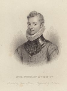 Sir Philip Sidney de Isaac Oliver