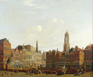 Ponte da prefeitura de Utrecht com arredores, 1779